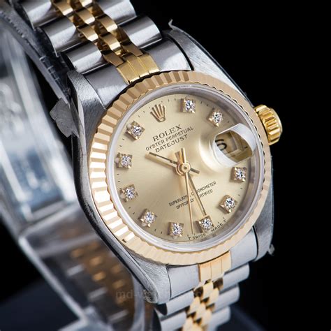 orologio rolex oyster perpetual datejust 10 diamanti|rolex datejust nuovo.